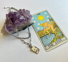 Load image into Gallery viewer, Silver Tarot Necklace