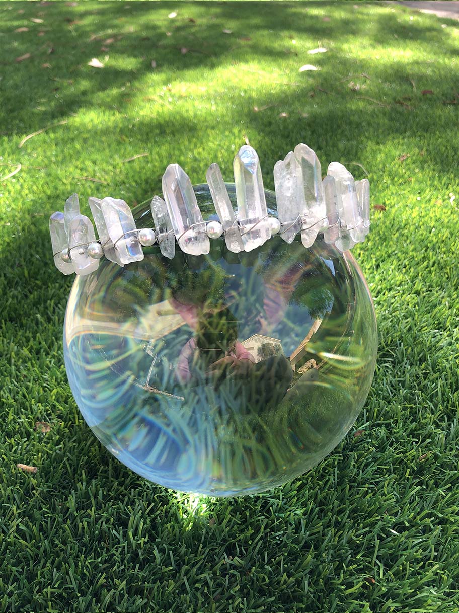 Large Crystal - Headband 009