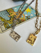 Load image into Gallery viewer, Tarot Necklace- The Star with a Digital Tarot Reading
