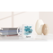 Load image into Gallery viewer, Aquarius 11oz Ceramic Mug
