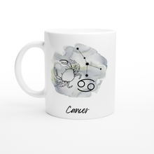 Load image into Gallery viewer, Cancer Zodiac 11oz Ceramic Mug
