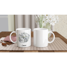 Load image into Gallery viewer, Cancer Zodiac 11oz Ceramic Mug
