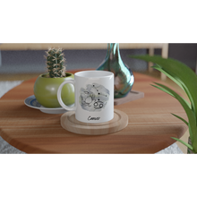 Load image into Gallery viewer, Cancer Zodiac 11oz Ceramic Mug
